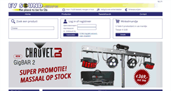 Desktop Screenshot of evsound.be
